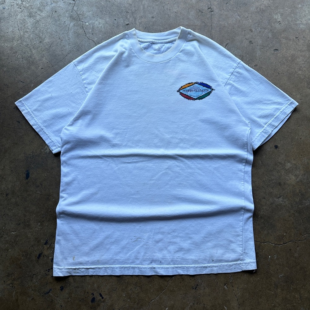 (L) Distressed Puerto Vallarta Tee